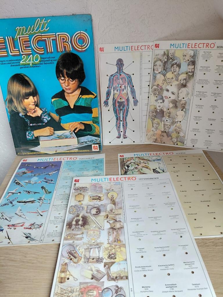 Multi Electro 240 experimenten, Kinderen en Baby's, Ophalen, Gebruikt