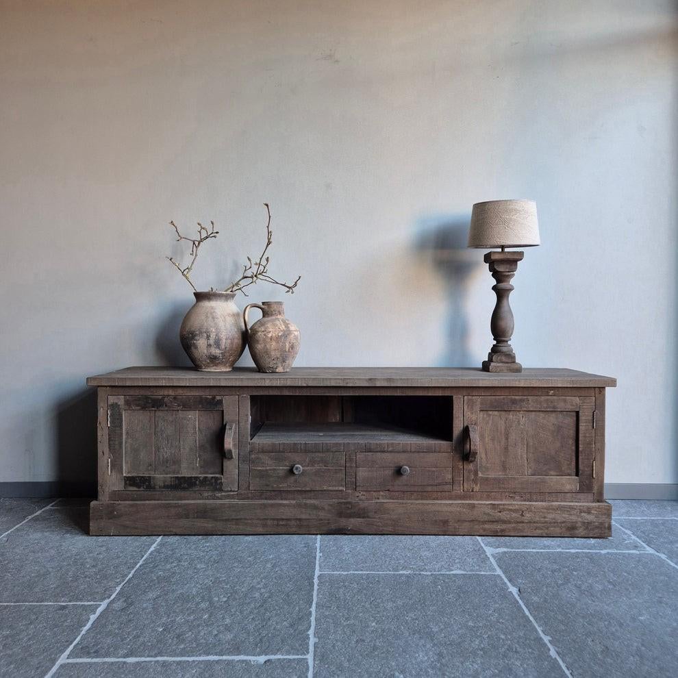 Tv meubel driftwood landelijk sober stoer Jober Wonen, Ophalen, Nieuw