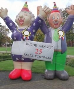 Bruidspaar hoera te huur, Ophalen, Zo goed als nieuw, Geboorte of Huwelijk