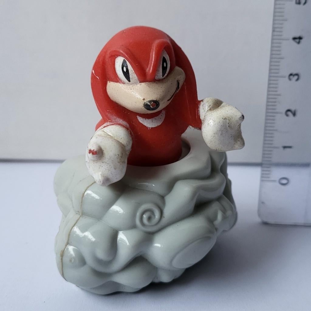 Knuckles 1993 Sega Sonic The Hedgehog McDonald's, Disney pop, Verzamelen, Poppetjes en Figuurtjes, Ophalen of Verzenden