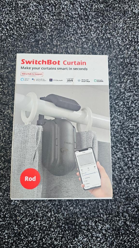 Switchbot Curtain (Rod), Ophalen of Verzenden, Zo goed als nieuw
