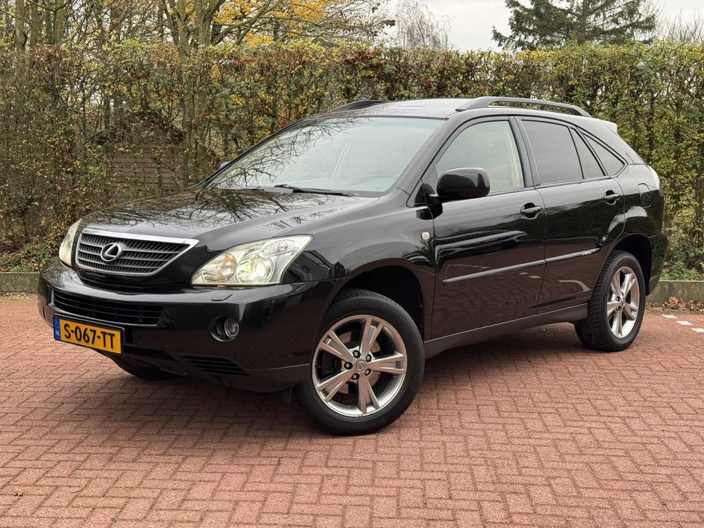 Lexus RX 400h YOUNGTIMER Dakraam Trekhaak GARANTIE, Auto's, Lexus, Automaat, Gebruikt, Zwart, Hybride Elektrisch/Benzine