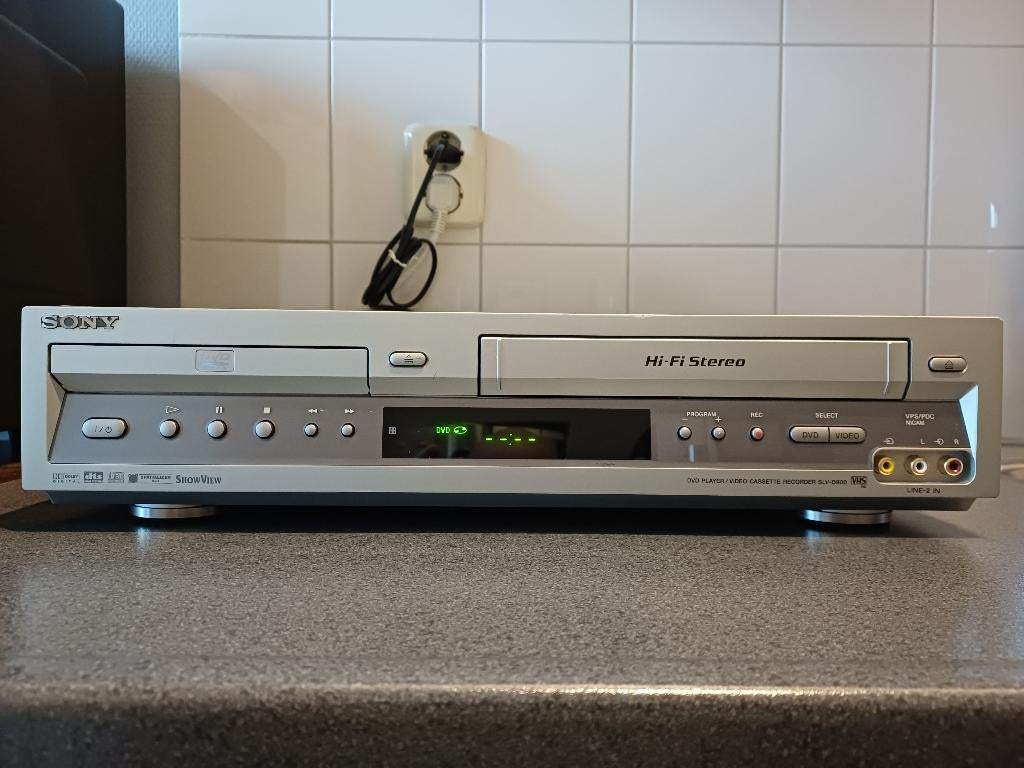 Sony SLV-D900 DVD Player VHS Videorecorder Combi, Ophalen, Refurbished, Overige typen
