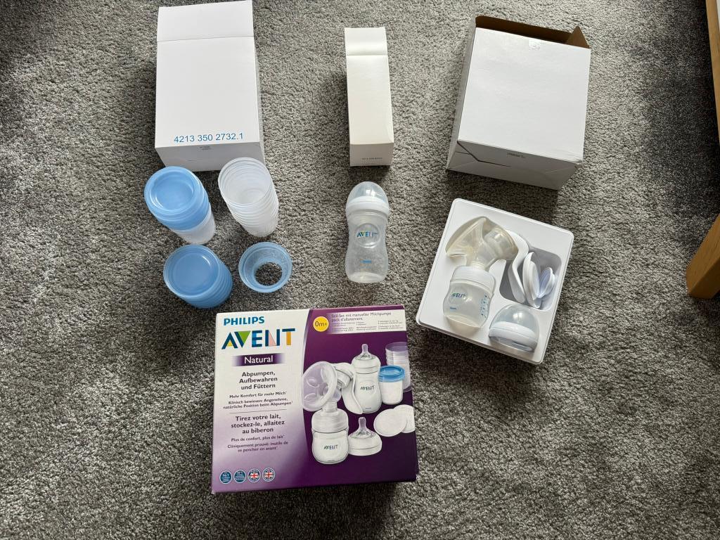 Philips Avent handkolfset - Nieuw, Ophalen of Verzenden, Nieuw, Borstkolf