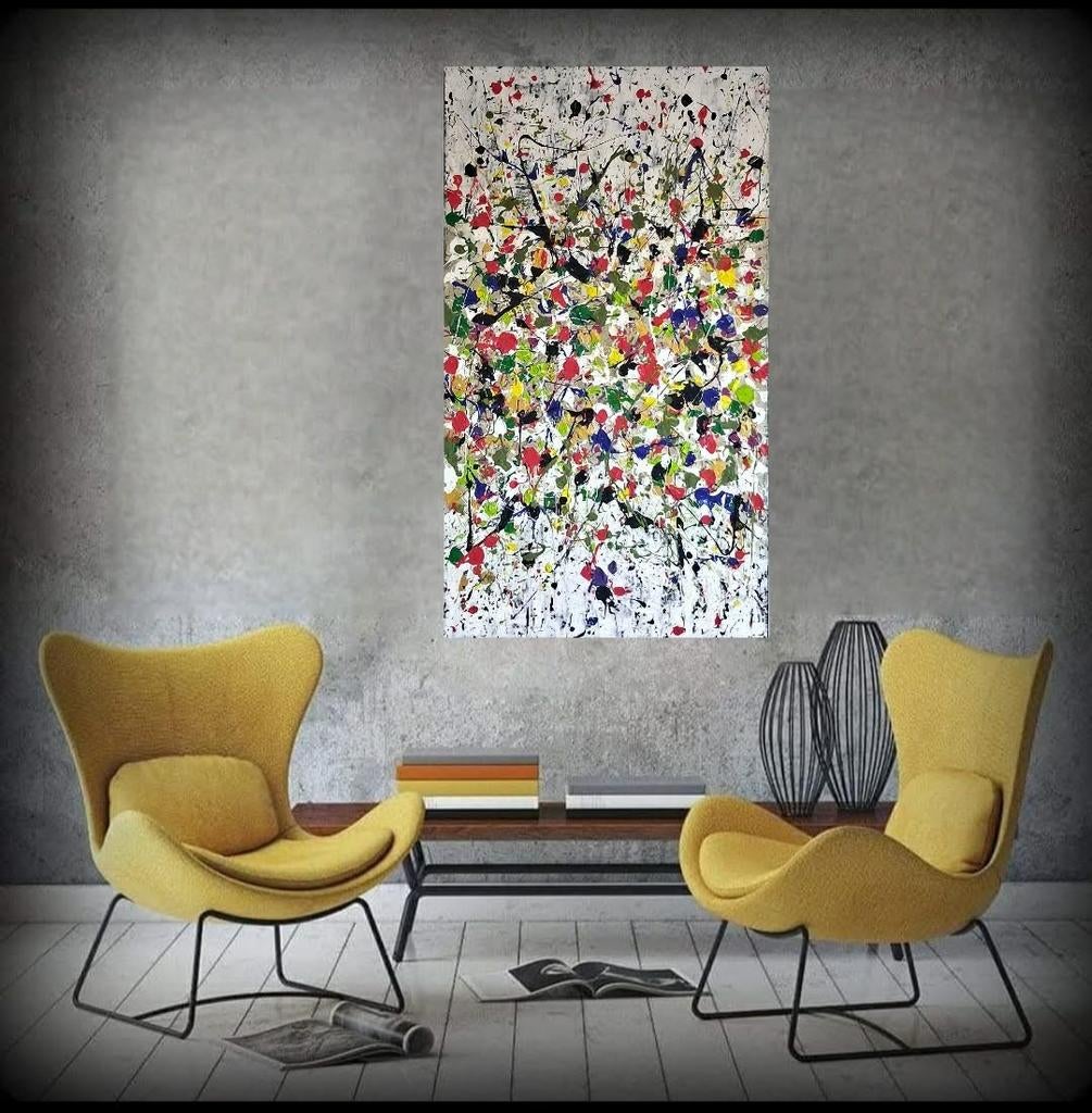 Enjoy  every  moment, Antiek en Kunst, Kunst | Schilderijen | Abstract, Ophalen