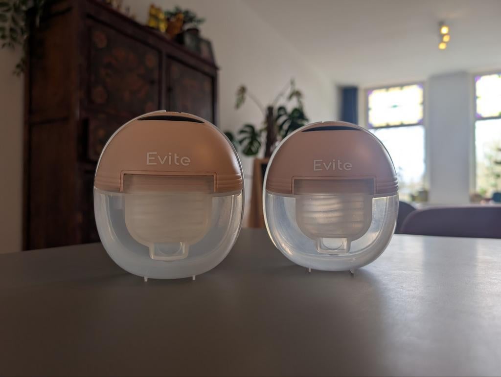 Handsfree Borstkolf Evite - Compact en Stil, Kinderen en Baby's, Babyvoeding en Toebehoren, Ophalen of Verzenden, Gebruikt, Borstkolf