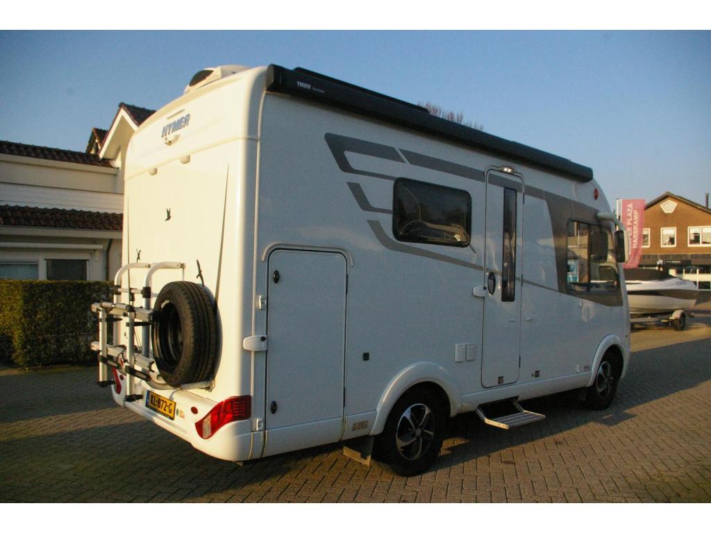 Hymer B 444 DL Hefbed, zeer compact, Top indeling., Caravans en Kamperen, Campers, Integraal, Reservewiel, Ringverwarming, Fiat