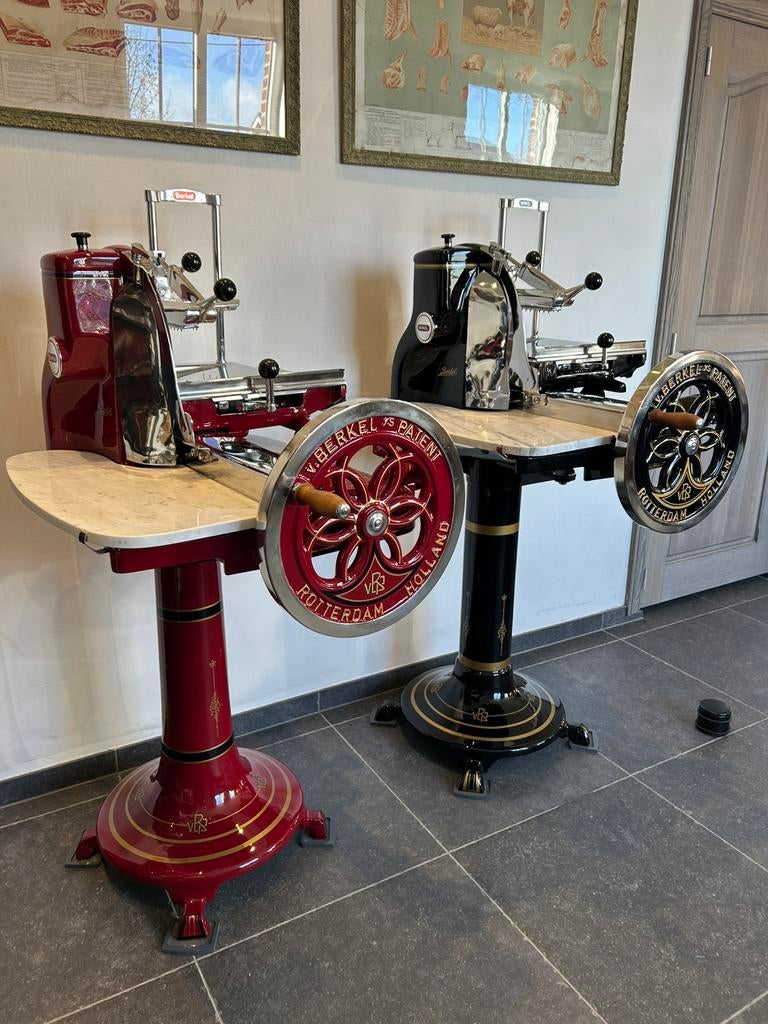 Prachtige oude snijmachine berkel gerestaureerd, Antiek en Kunst, Ophalen