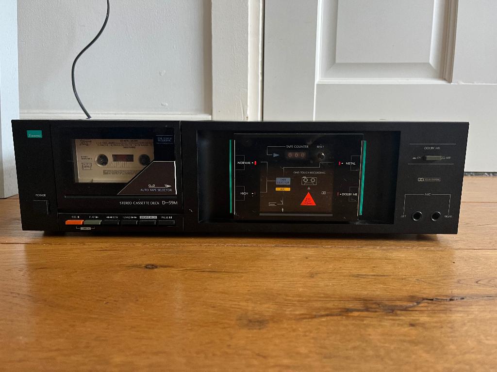 Cassettedeck Sansui D59M, Ophalen, Niet werkend, Cassettedeck, Overige merken