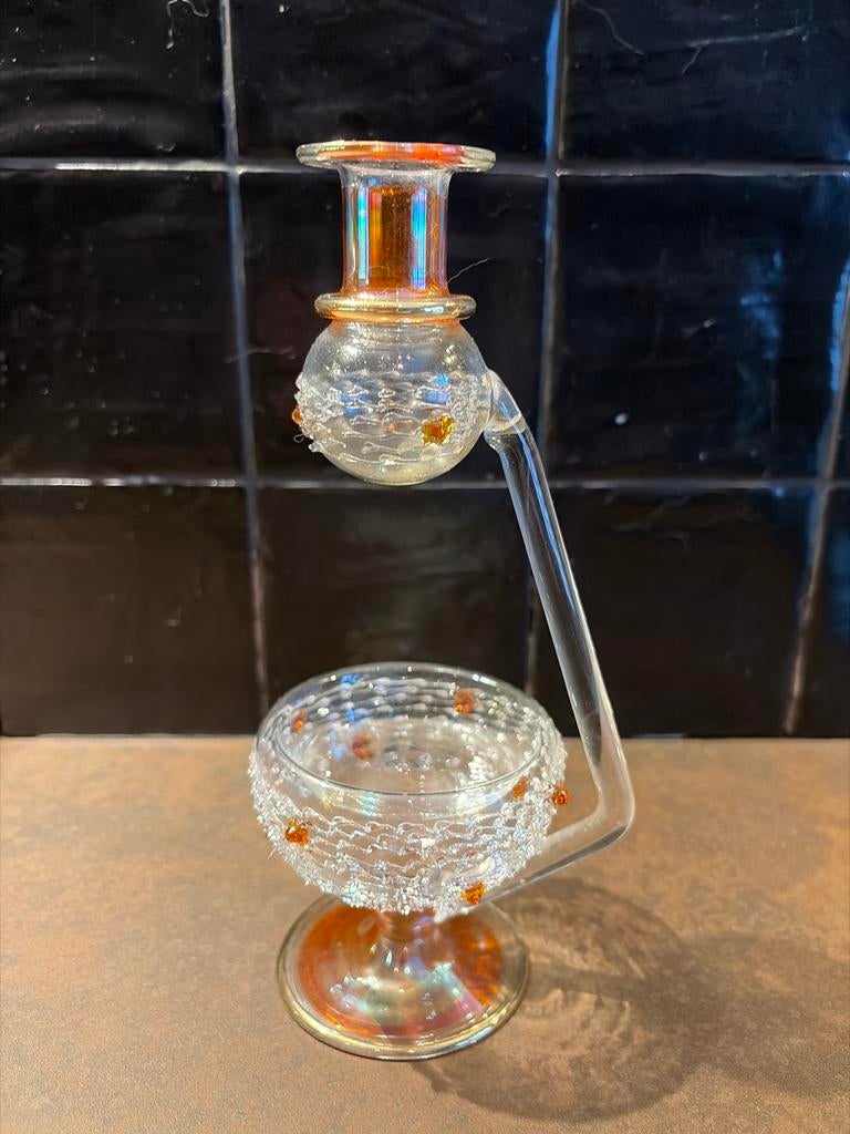 Egyptische handgeblazen olie brander, Antiek en Kunst, Ophalen of Verzenden