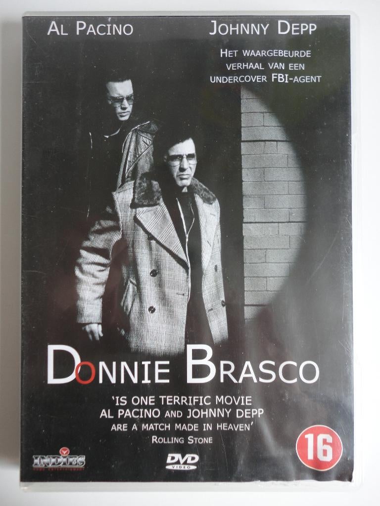 Donnie Brasco (1997), Vanaf 16 jaar, Ophalen of Verzenden, Zo goed als nieuw, Maffia en Misdaad