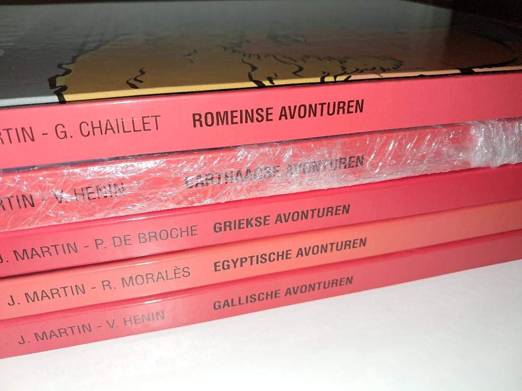 Alex (Martin) 5 bundels integraal compleet, Meerdere stripboeken, Ophalen of Verzenden, Nieuw