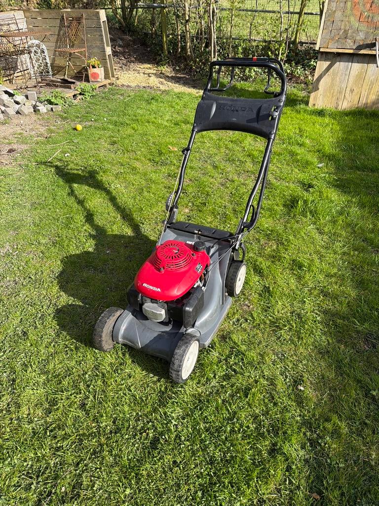 Honda Benzine Grasmaaier / motormaaier HRX426, Ophalen, Cirkelmaaier, Gebruikt, Mulchfunctie