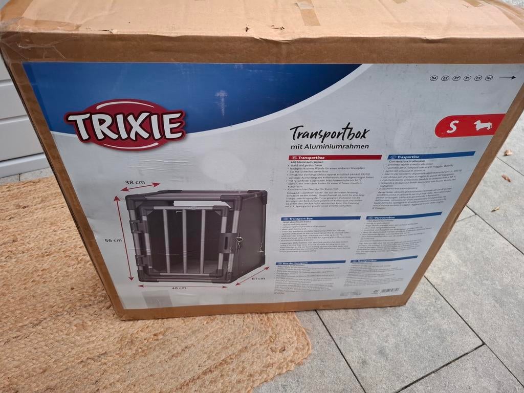 Tekoop een honden bens van merk trixie, Dieren en Toebehoren, Hondenhokken, Ophalen of Verzenden, Nieuw, 110 cm of meer, Minder dan 65 cm