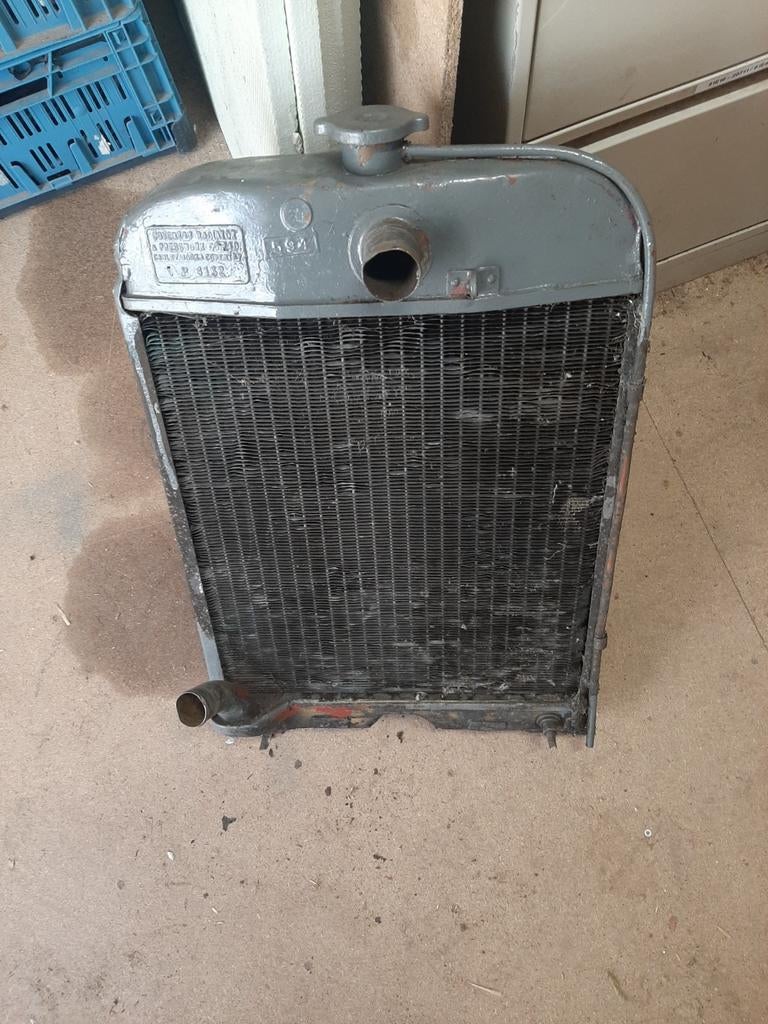 Ferguson radiateur, Ophalen, Gebruikt