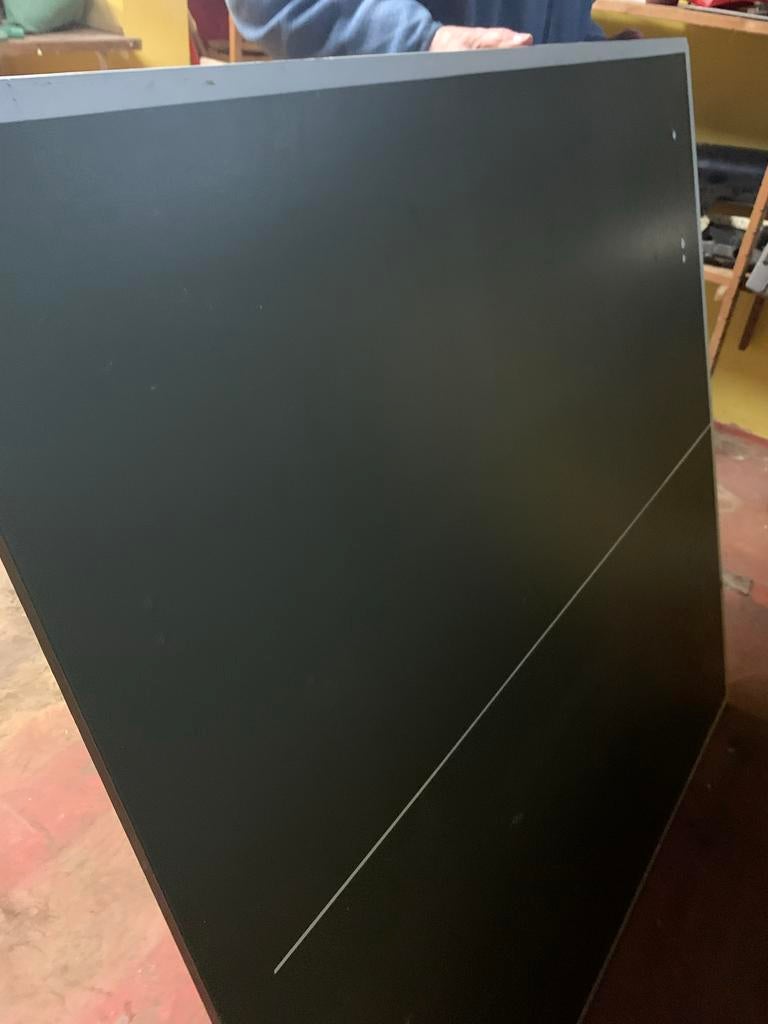 Gebruikte Pingpongtafel / Tafeltennis tafel, Sport en Fitness, Tafeltennis, Ophalen, Gebruikt, Tafel Indoor, Inklapbaar