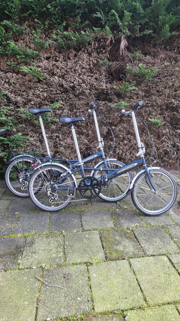 2X OnTheRoad vouwfiets met 6 Versnellingen, Fietsen en Brommers, Fietsen | Vouwfietsen, Ophalen, Zo goed als nieuw, 20 inch of meer
