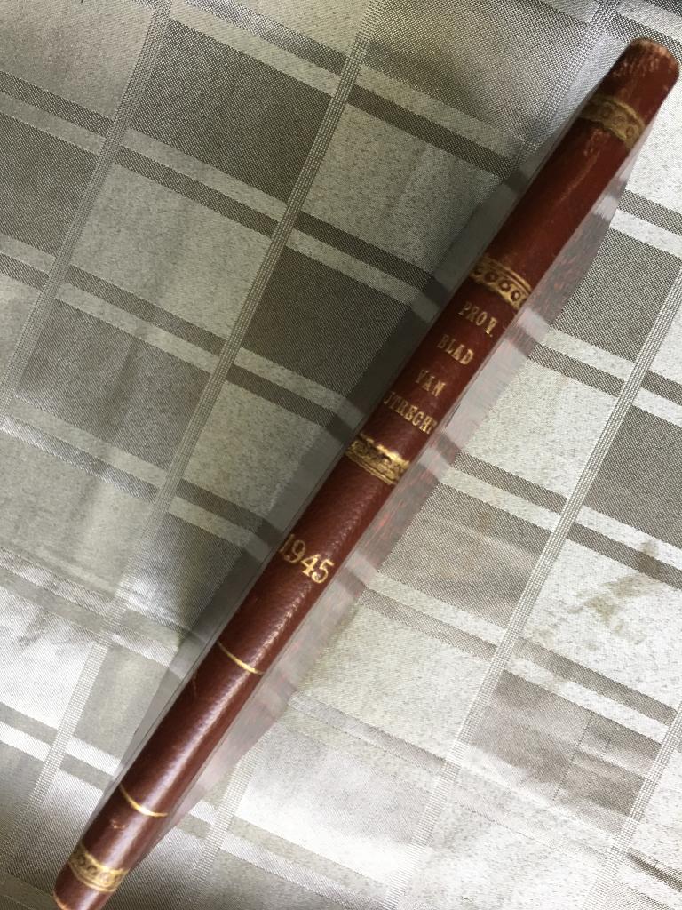 Alphabetisch register Provinciaal blad van Utrecht 1945, Antiek en Kunst, Ophalen of Verzenden