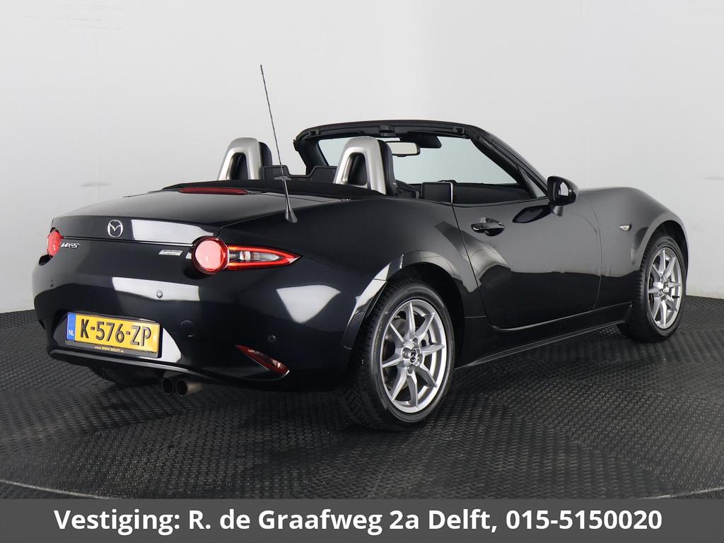 Mazda MX-5 2.0 SkyActiv-G 160 GT-M Soft-Top | Stoelverwarmin, 1998 cc, 4 cilinders, Cabriolet, Zwart