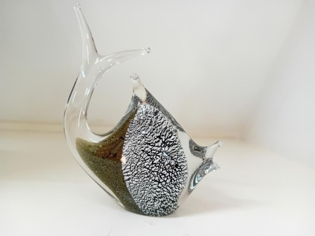 Glazen vis sculptuur Murano, Ophalen of Verzenden