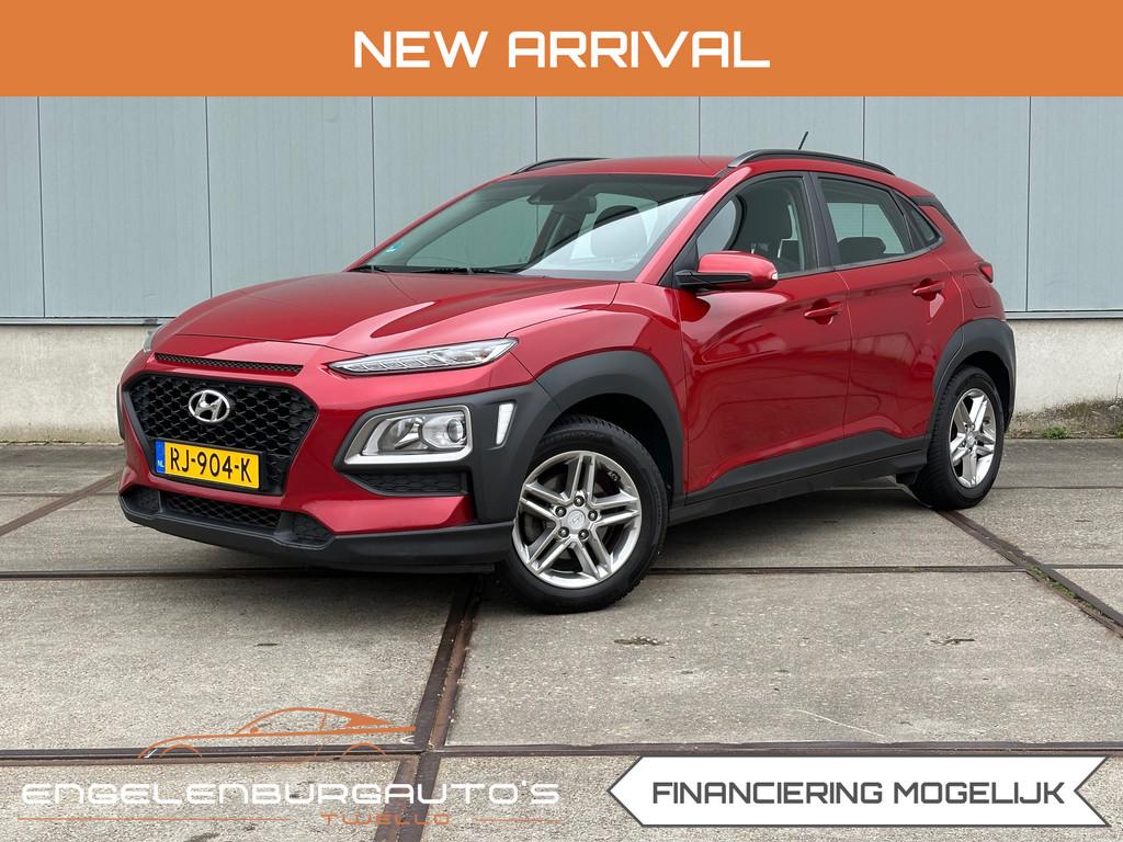 Hyundai Kona 1.0T Comfort trekhaak, Carplay, cruise, NAP!, Stof, Gebruikt, Origineel Nederlands, Bedrijf