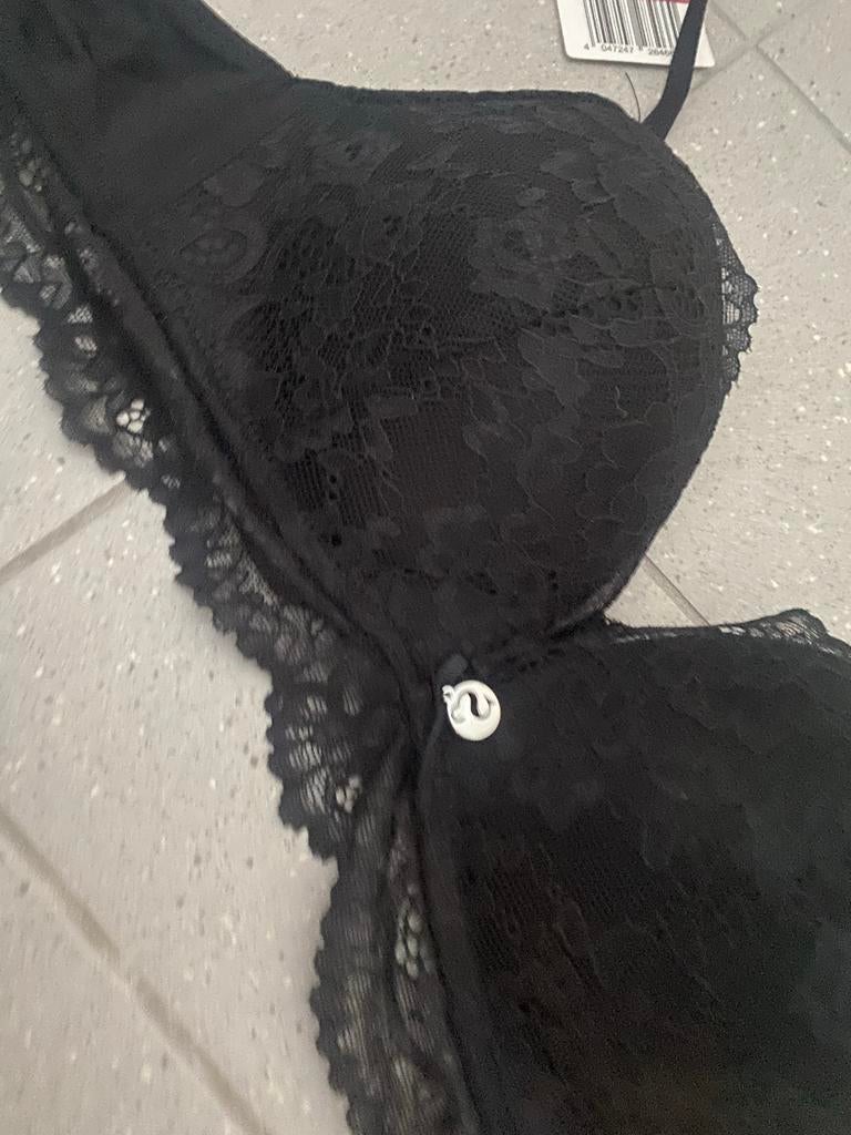 Sylvie Meis BH 75B nieuw, Kleding | Dames, Ophalen of Verzenden, Zwart, BH