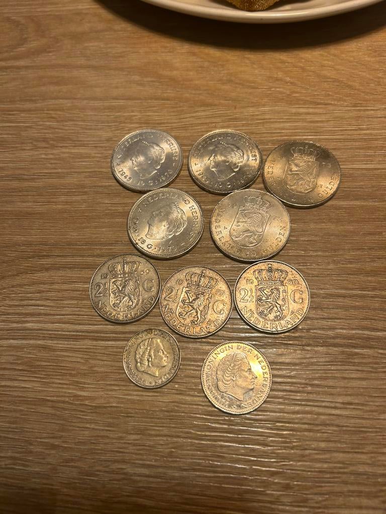 Juliana 10 gulden munten zilver, Ophalen of Verzenden, Zilver