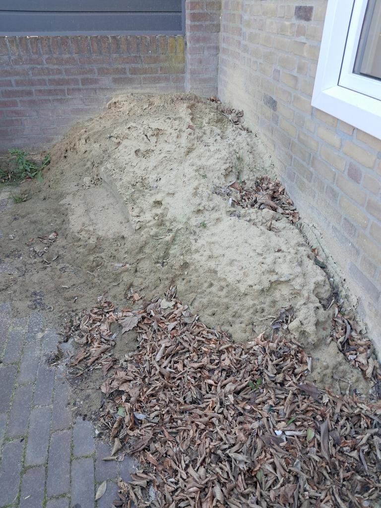 Gratis gele zand/ ophoogzand, Ophalen, Ophoogzand