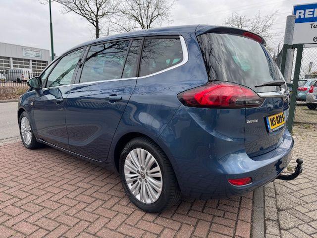 Opel Zafira 1.4 Turbo Business Executive+ 7persoons 119.000k, Auto's, Opel, Gebruikt, 4 cilinders, Blauw, 7 stoelen