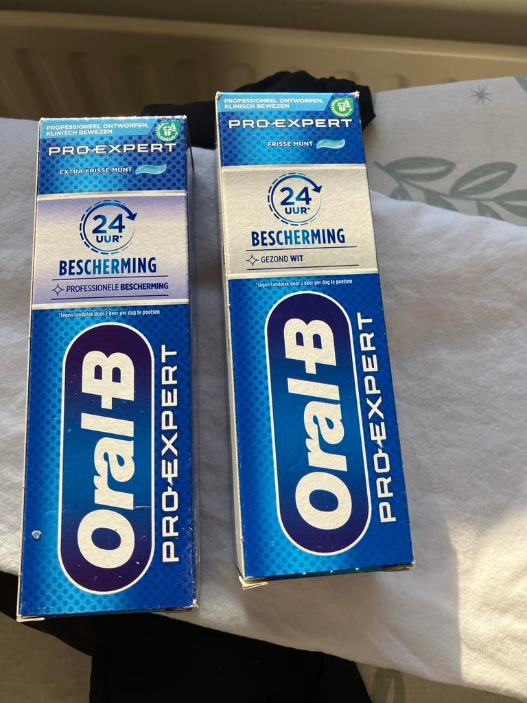 Oral-B Pro-Expert tandpasta, 2 stuks, Sieraden, Tassen en Uiterlijk, Uiterlijk | Mondverzorging, Ophalen, Nieuw, Tandpasta