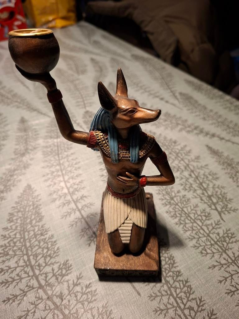 Horus kaarsenhouder, Ophalen of Verzenden, Zo goed als nieuw, Religie