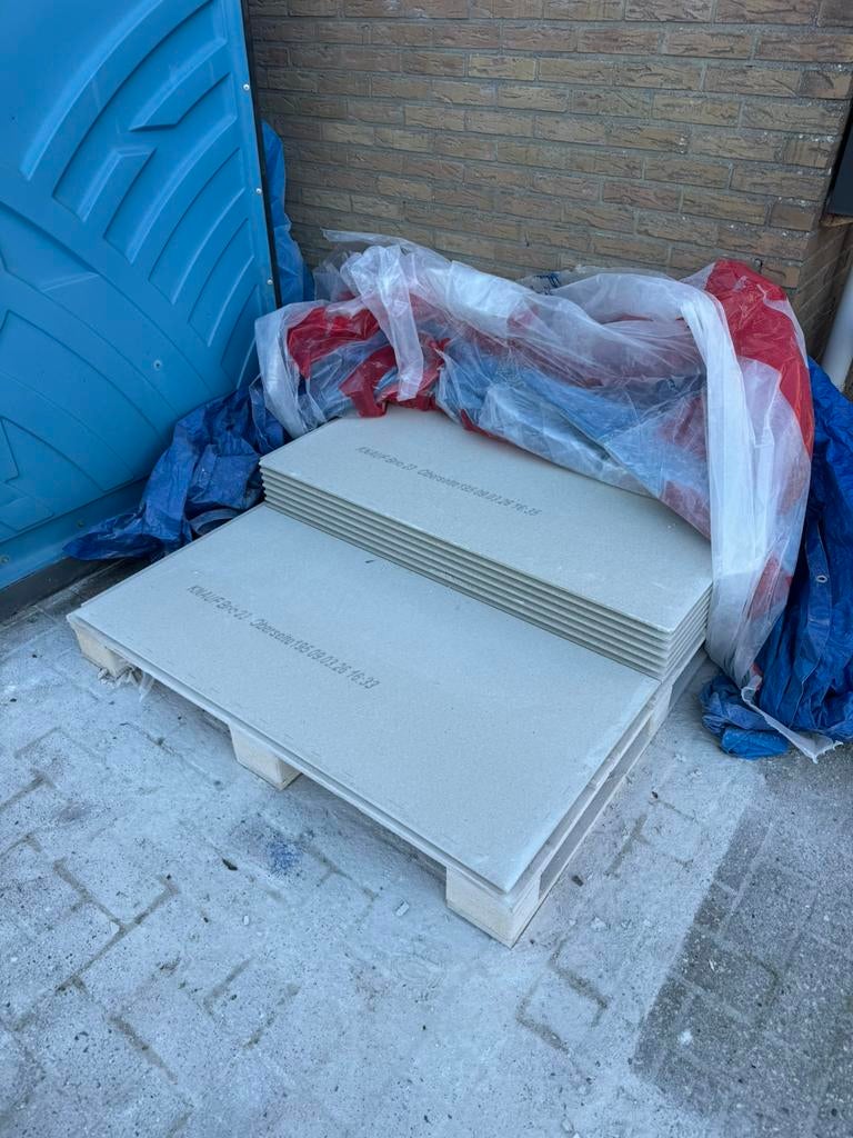 Knauf Brio 23 platen met benodigdheden, Ophalen, Nieuw, 20 tot 50 mm