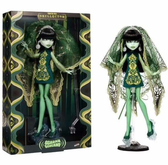 Monster High Skullector Scarah Screams Doll, Ophalen of Verzenden, Nieuw, Pop