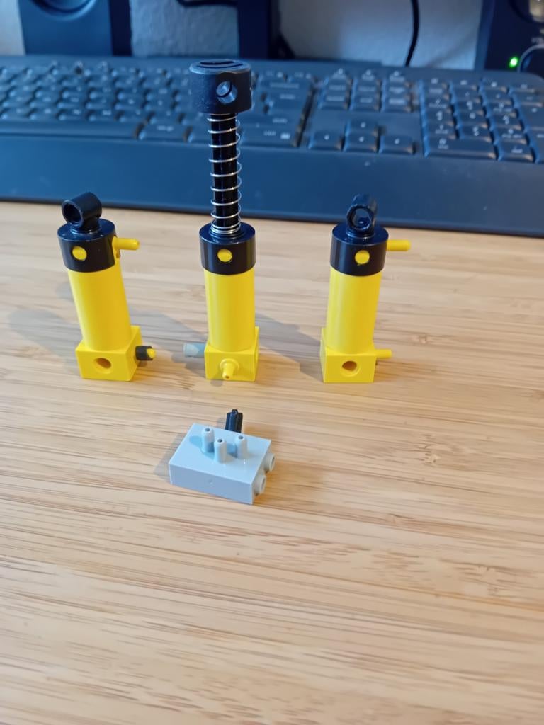 Lego pneumatic set, Ophalen of Verzenden, Zo goed als nieuw, Losse stenen, Lego