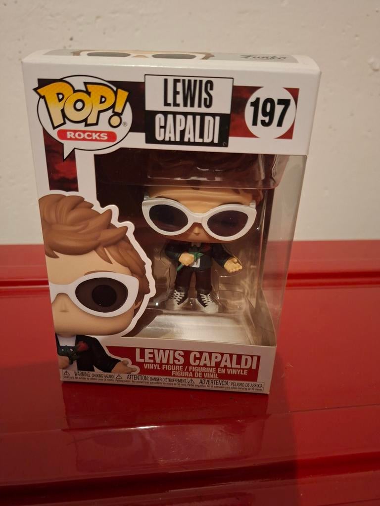 Lewis Capaldi #197. Funkopop, Ophalen of Verzenden, Nieuw