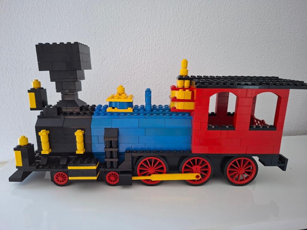 LEGO 396 Thatcher Perkins Locomotive, Ophalen of Verzenden, Gebruikt, Inclusief instructies, Lego