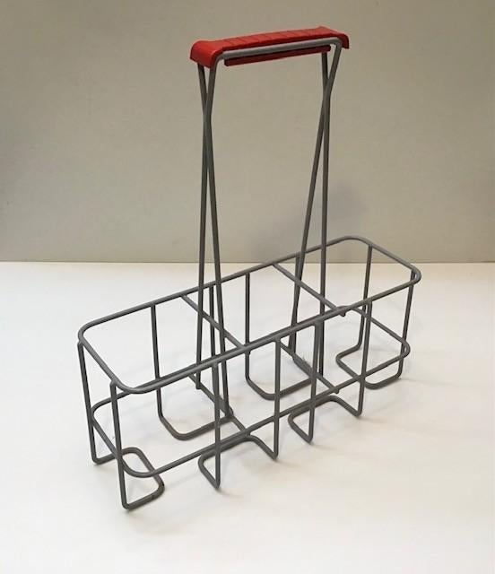 Flessen drager geplastificeerd metaal -Merk Tomado, Ophalen of Verzenden, Huis en Inrichting