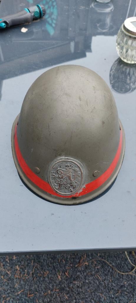 Nederlandse M34 helm, Ophalen of Verzenden, Nederland, Helm of Baret