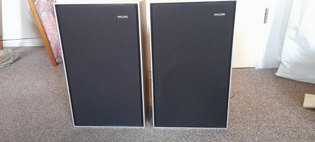 Philips Luidsprekers, Ophalen, Minder dan 60 watt, Front, Rear of Stereo speakers, Philips