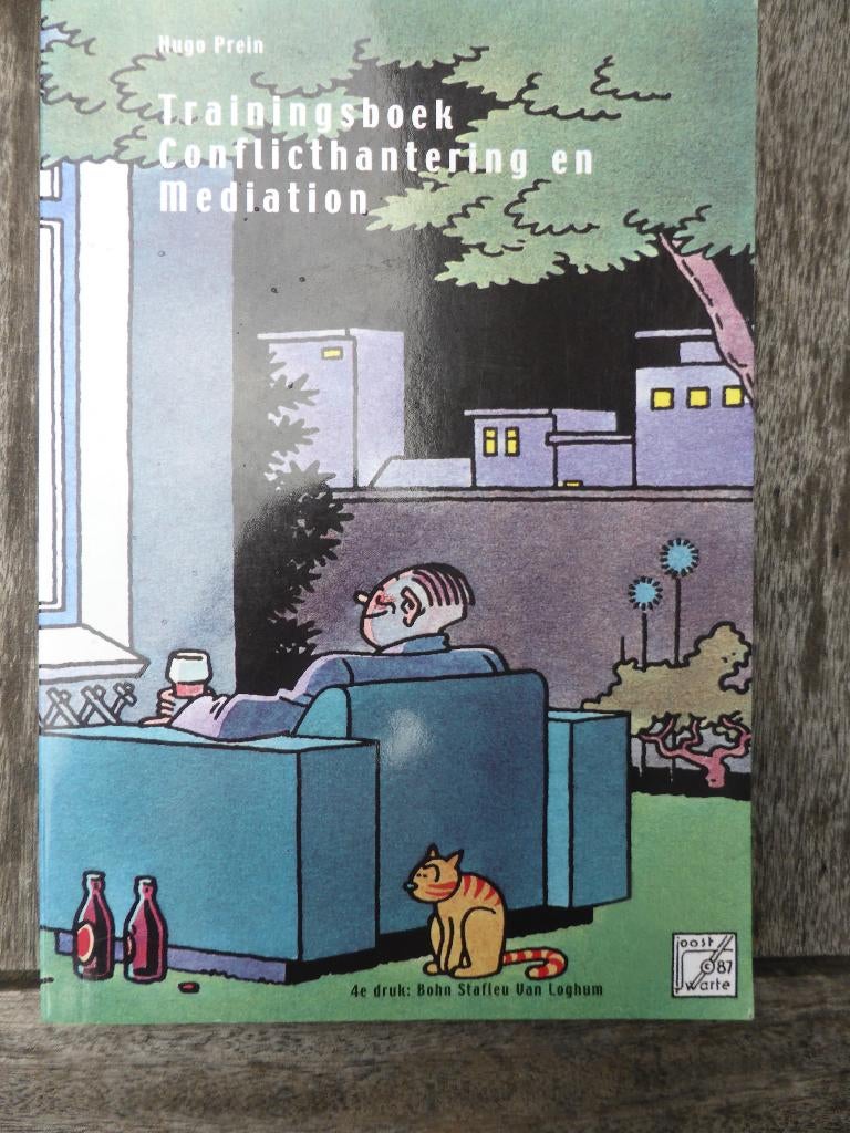 Trainingsboek conflicthantering en mediation - Hugo Prein, Ophalen of Verzenden, Beta, Zo goed als nieuw, HBO