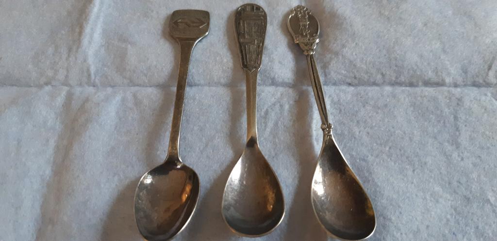 3x theelepels bedrijven, Ophalen of Verzenden