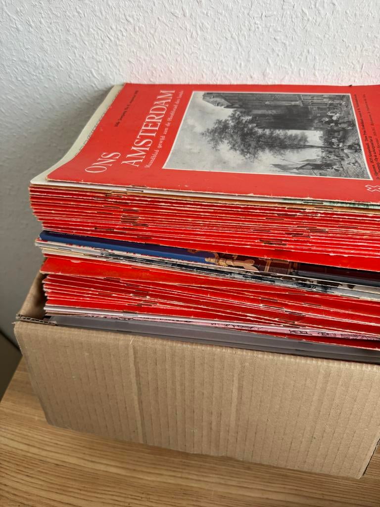 Ons Amsterdam - Maandblad (diverse jaargangen), Ophalen, Gelezen, Overige typen