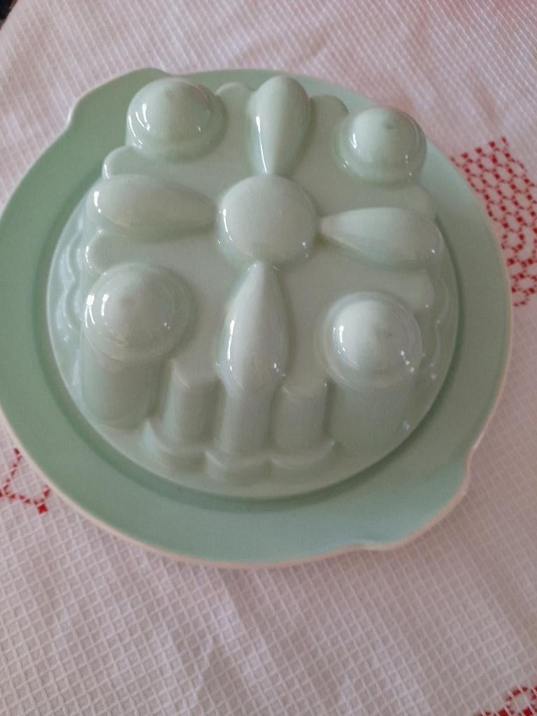 pudding vorm, Ophalen of Verzenden, Zo goed als nieuw, Groen, Schaal