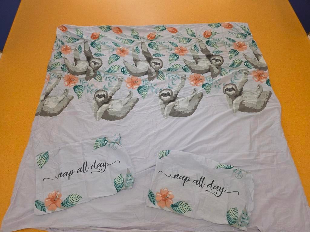 Zgan 2 persoons dekbedovertrek LUIAARD, Overige kleuren, Dekbedovertrek, Tweepersoons, Ophalen of Verzenden