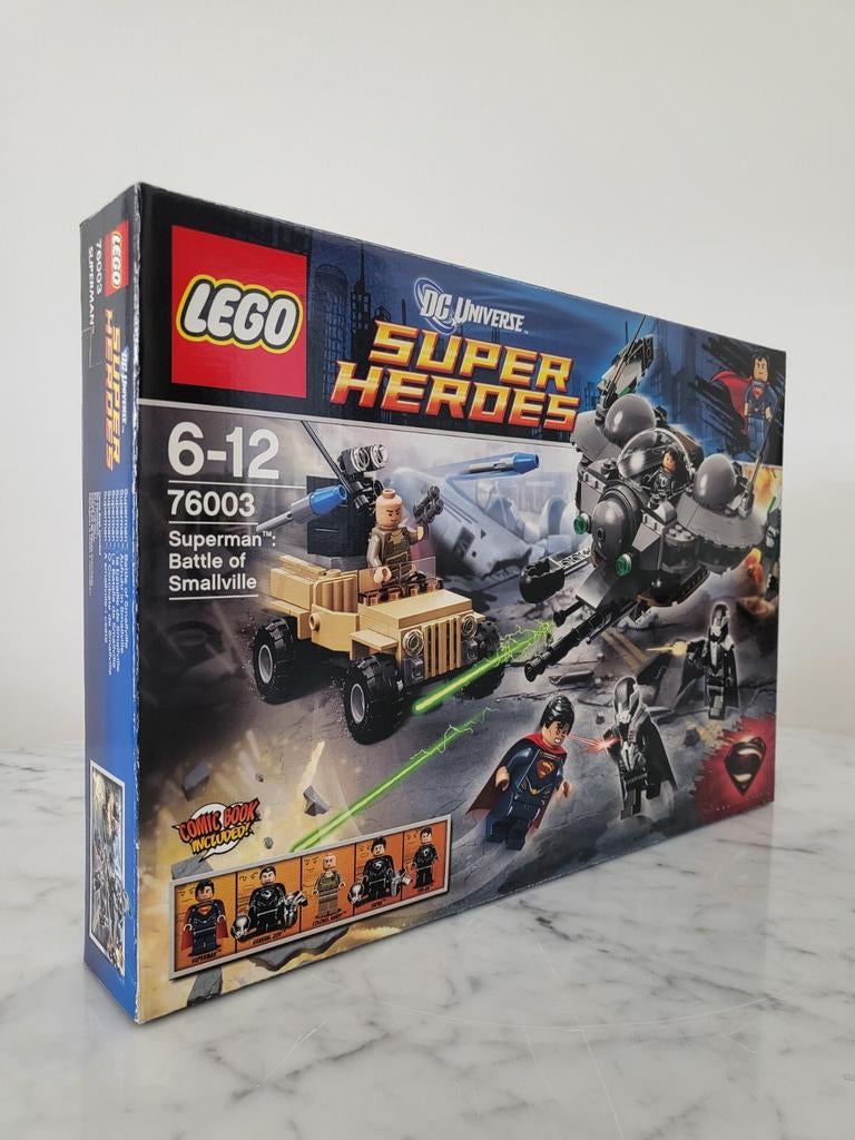 Lego Super Heroes Superman Battle of Smallville 76003, Ophalen of Verzenden, Zo goed als nieuw, Complete set, Lego