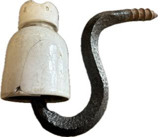 Antiek porcelein isolator, Antiek en Kunst, Ophalen