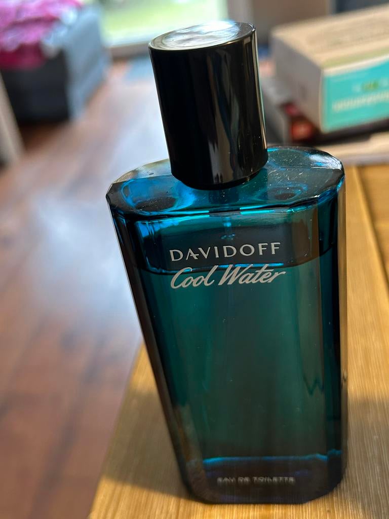 Davidoff Cool Water Eau de Toilette - Bijna Vol, Sieraden, Tassen en Uiterlijk, Uiterlijk | Parfum, Ophalen of Verzenden, Zo goed als nieuw
