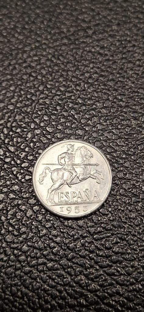 Spanje 10 centimo 1953, Ophalen of Verzenden, Overige landen