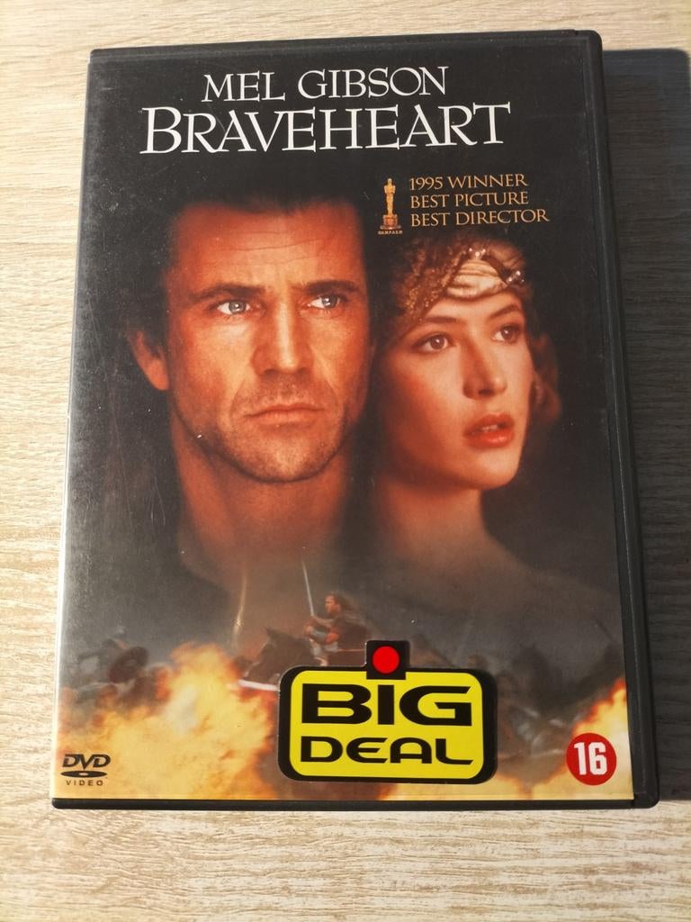 Braveheart, Cd's en Dvd's, Ophalen of Verzenden