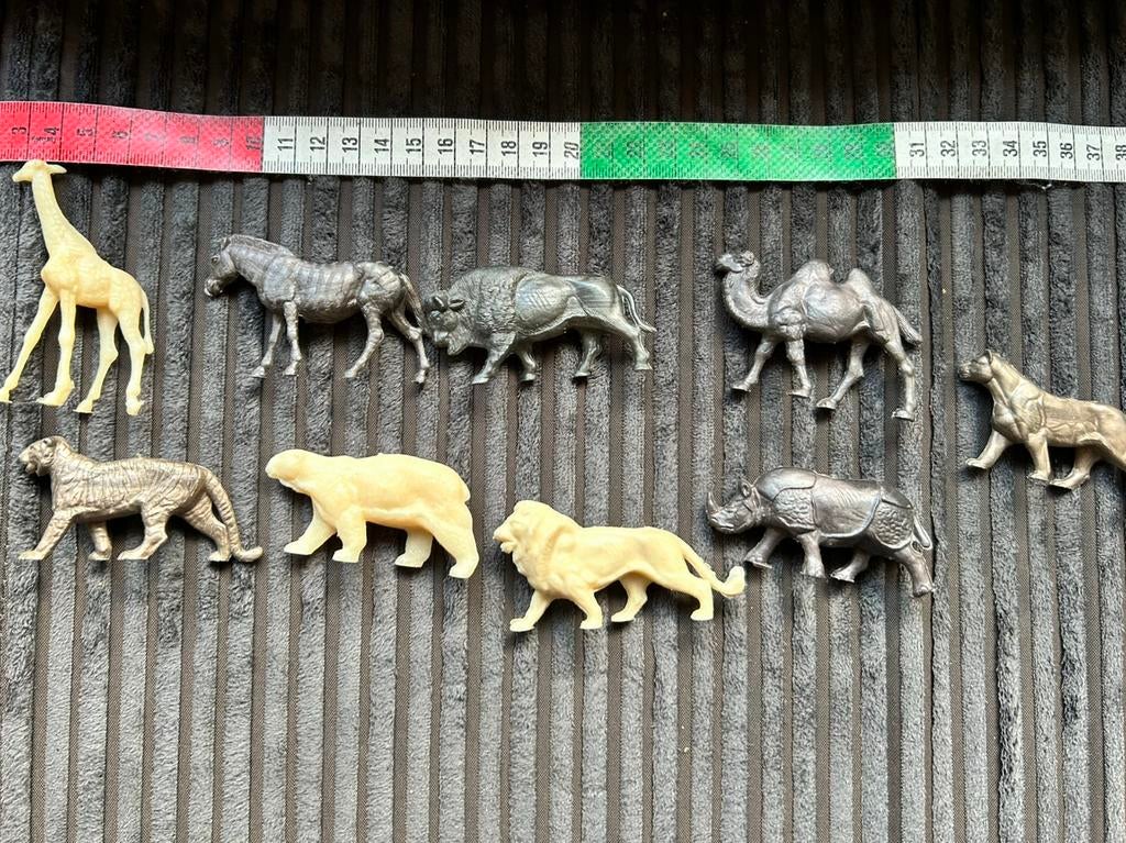 9 Nostalgische speelgoed dieren 70/80 jaren, Ophalen of Verzenden